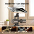 KOBBRAN 360 17 16 Max/15/14/13/12 Magnetic Phone Stand for Desk Rotating Adjustable Foldable Aluminum for MagSafe Cell