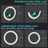 UBeesize 14'' Foldable Ring Light - 62'' Tripod Stand and Phone Holder, LED Selfie Light for Tiktok/YouTube/Photography