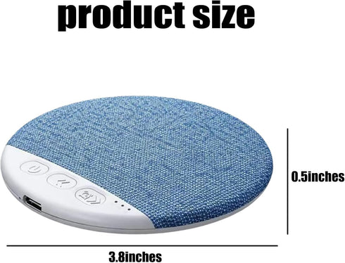 Generic X3pro 30/60/90 (2pcs) Bluetooth Pillow Speaker, Mini Portable Under Pillow Speaker with Min White Noise Timer