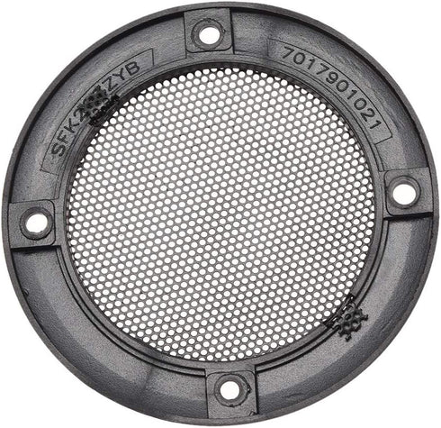 uxcell 4Pcs Speaker Grill Cover 3.5 Inch 107mm Mesh Decorative Circle Subwoofer Protector in Black