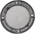 uxcell 4Pcs Speaker Grill Cover 3.5 Inch 107mm Mesh Decorative Circle Subwoofer Protector in Black