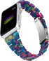 JOYOZY Compatible with Apple Watch Bands 38mm 40mm 41mm 42MM, Fashion Slim Resin Band for Apple Watch Series 10
