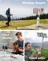 Viozon 47" Aluminum Alloy Wireless Selfie Stick Tripod with Detachable Remote, Lightweight Extendable Phone Stand