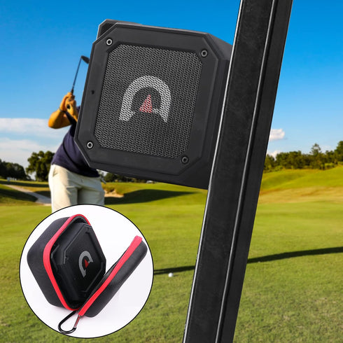 Golf Cart Bluetooth Speaker, Magnetic Portable Wireless Speaker with Loud Stereo Sound, 20 Hours Play