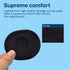 Ear Pads Replacement for Logitech H800 Headphone by MMOBIEL, Sponge Ear Pad Cushions, Earpads Replacement, Black