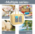 Silicone Phone Holder for Bogg Bags, Gray with 2 Hooks & 2 Carabiners, Soft Insert Case Cell Phone Holder for Tote Bag