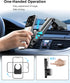 Dashboard Windshield Car Phone Holder for Pop Socket, Powerful Suction Cup Mount Fits All Smartphones