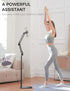 VOLTIFYMAX 360-degree 4.7~12.9 Inch-Screen Tablet Floor Stand, Rotatable Metal Tablet Stand Holder, Adjustable Kindle