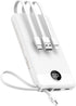VEEKTOMX Portable Charger with Built-in Cables, 10000mAh Power Bank for iPhone, Slim Fast Charge USB C Battery Pack,