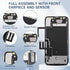 for iPhone 11 Screen Replacement 6.1 inch Assembled with Ear Speaker Assembly, Earpiece, 3D Touch LCD Display Digitizer