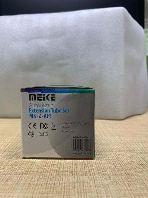 MEKE MK-Z-AF1 Full Frame Macro Metal AF Auto Focus Extension Tube Adapter Kit for Nikon Z Series Cameras