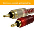 HTDYOO 2 5 RCA to RCA Audio Cable, RCA Cable, Suitable for Home Theater, high-Definition TV, Game Consoles