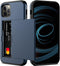 Nvollnoe for iPhone 12/iPhone 12 Pro Case with Card Holder Heavy Duty Protective