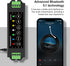 STUODIOFINIX 4-Channel Mini Bluetooth Amplifier 120w for Passive Speakers, TWS, AUX, MIC, USB,