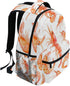 Krafig Backpacks Backpack Daypack Watercolor Shrimps Pattern Boys Girls Kids School Bookbag, School Bag Travel