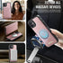 PlusnapX 12 12 2-in-1 12 Wallet Case for iPhone / iPhone Pro Compatible with Magsafe, PU Leather Flip RFID Blocking