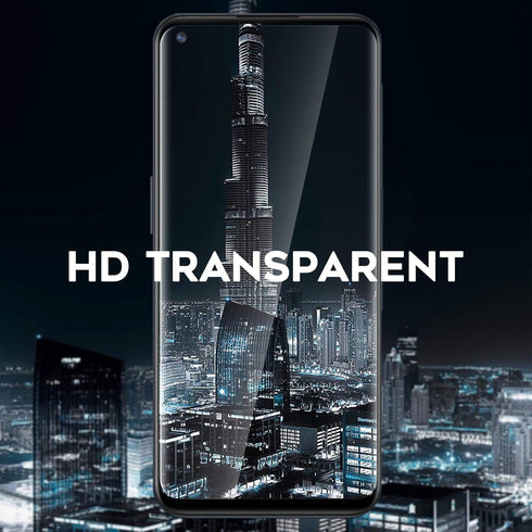Orzero (3 Pack) Tempered Glass Screen Protector - Compatible for OnePlus Nord N100, 9 Hardness, High Definition,