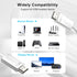 Fiber Optic HDMI 2.1 Cable, Super Soft & Lightweight Active Optical Cord, Compatible with Projector, Game Console, TV