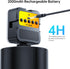 DUIDESHI 3200K-5600K+CRI95 3 Cold Shoe Camera Light: Color LED Video Light- Rechargeable Camera Light, Cold Shoe Mount