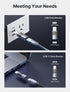 JSAUX USB Data Blocker & USB C Data Blocker (4-Pack) for Charge Only, Protect Against Juice Jacking and Hacking