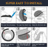 SOULWIT Replacement Earpads for Beyerdynamic DT700 ProX/DT900 ProX Headphones, Cushions with Breathable Ice Silk Fabric
