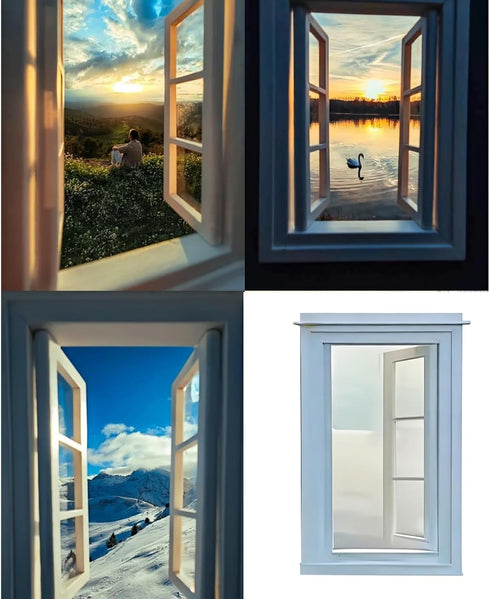 Generic Picture Frame Viewfinder, Visual Framing Aid for Photography with Handheld Portability, PVC Build with Open