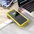 IDweel iPhone 11 Case - Yellow, 3-in-1 Hybrid, Shockproof, Slim Fit, Heavy Duty, with Tempered Glass Screen Protector.