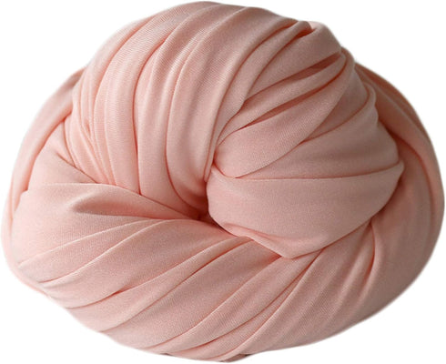 Zeroest Newborn Photography Stretch Wrap for Boy Girl Baby, Photography Props Baby Photo Prop Blanket (Light Orange)