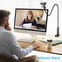 Khazylorr C922 C930e C920S C920 C615 C960 C920x 4K N60 Webcam Stand for Desk, Flexible Gooseneck Webcam Mount Holder