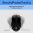 HP 250 Dual Mouse, Multi-OS & Device Compatibility, Dual-Mode 2.4 GHZ or Bluetooth, Ambidextrous (Black)