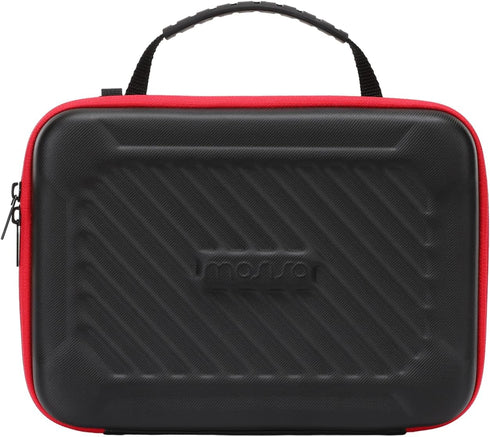 MOSISO Camera Case for GoPro Hero 12/11/10/9/8/7, Hard Travel Carrying Case with Handle & Snap Hook for Action Camera,