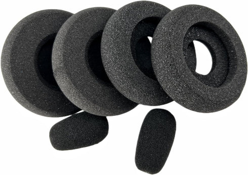 Foam Ear Pads Replacement Cover Cushions Compatible with Plantronics HW251N HW261N HW510 HW520 Blackwire C225 C310 C320 3210 3220 3310 3320 3315 C3225 Headset.