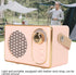 Zopsc Retro Bluetooth Speaker, Vintage Speaker with Lovely Old Fashioned Style, Bluetooth 5.0 Card AUX Input USB Drive Support, Suitable for Home, Outdoor, Travel, Parties,