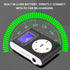 GOWENIC Mp3 1.8Inch Mp3 Mp3 3.5Mm Portable Player, Lcd Screen Mini Digital Music Player Metal Mini Clip Support Memory