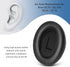 Ear Pads Cushions Replacement for Bose QC35 ii, QC35, QC45, Earpads for Bose QuietComfort 45 35ii 35 Headphones