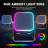 Strackvial 5-in-1 5000mAh 360Rotation, 5.3, Bluetooth Speaker with Wireless Induction & Phone Holder, Battery, RGB