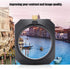 Acouto 49mm DV Lens Hood, Lens Shade for Digital Video Camera Lens Filter