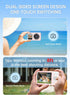 WABL 4K 64MP 18X 64GB 2 Pink Digital Camera, UHD Dual Screens Camera, Zoom, Portable Small Point and Shoot Digital
