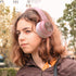 LORELEI S9 Wired Headphones with Microphone for School, On-Ear Kids Headphones for Girls Boys, Folding Lightweight
