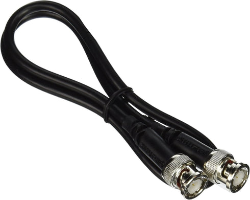 Shure UA802 2-Feet UHF Coaxial Antenna Cable, BNC-BNC, RG58C/U Type, Black
