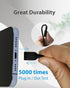 Gigastone ?5-Pack? Charging Cable for Apple Lightning Devices, 3ft Fast Charge 12W, Compatible with iPhone, iPad, Charging only, Data Sync not Supported, Black