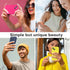 LOVE 3000 iPhone 14 Case, Shockproof Protective Premium Silicone with Soft Anti-Scratch Microfiber Lining, Navy Blue