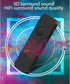 Denash MP3 8GB 64GB MP3 Player, Built-in HiFi Lossless Sound Music Player with Expandable Memory & USB Flash Drive