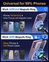 2025 Newest & Strongest for MagSafe Car Mount with Stabilizer?Patent & Safety Certs? 5-in-1 Bendable Rotatable Magnetic