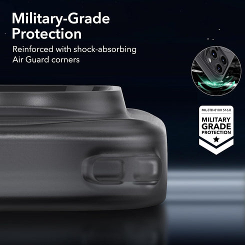 ESR iPhone 14 Pro Case, Frosted Black Military-Grade Protection, Compatible with MagSafe, Resists Scratches