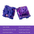 Akko V3 5-Pin (45pcs) Lavender Purple Pro Keyboard Switch with Dustproof Stem for Mechanical Gaming Keyboard, Tactile