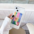 Tuokiou iPhone 15 Plus Case, Clear Protective Card Slot Case, Slim Fit Drop Resistant Soft TPU Wallet Case