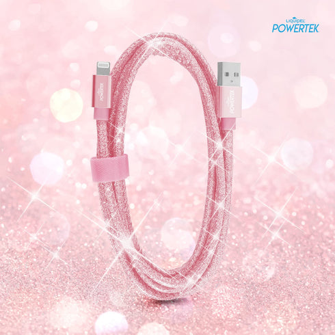 LIQUIPEL Powertek Lightning Charger in Pink