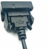 Car Dash Flush Mount USB Port Panel Extension Cable Adapter for Toyota Vios/ALTIS (35 24mm)