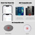 Nvollnoe for iPhone 12/12 Pro Case with Card Holder, Dual Layer Heavy Duty Shockproof Wallet Case with Hidden Slot